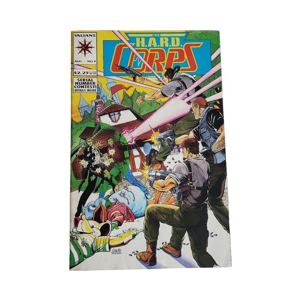 Valiant Comics The H.A.R.D. Corps No. 9 Aug 1993 David Michelinie Mike Leeke